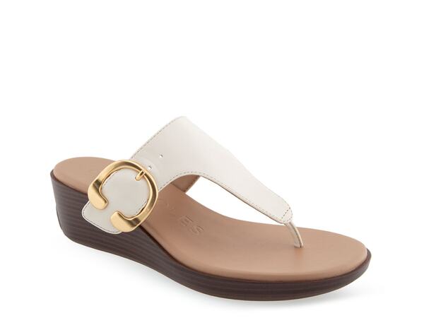 エアロソールズ レディース シューズ サンダル Aerosoles Izola Wedge Sandal Eggnog|ReVida 店