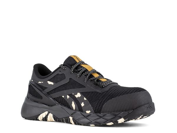 リーボック レディース シューズ スニーカー Reebok Work Nanoflex TR Composite Toe Work Sneaker - Women\u0027s Black 黒いこと