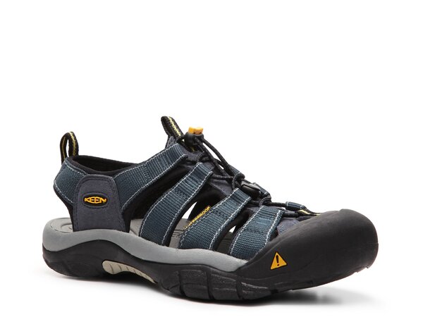 キーン メンズ シューズ サンダル Keen Newport H2 Sandal Blue/Black/Grey/Yellow ブラック