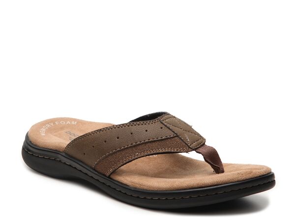 ドッカーズ メンズ シューズ サンダル Dockers Laguna Flip Flop Dark Tan タン