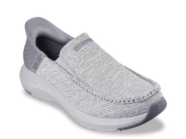 スケッチャーズ メンズ シューズ スリッポン・ローファー Skechers Hands Free Slip-Ins Parson Mox Slip-On Grey グレー｜ReVida 店