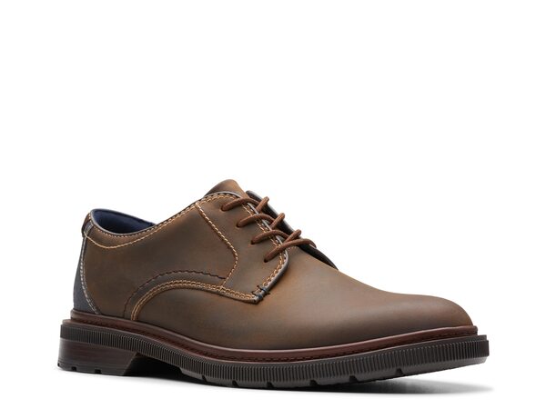 クラークス メンズ シューズ オックスフォード Clarks Burchill Oxford Beeswax