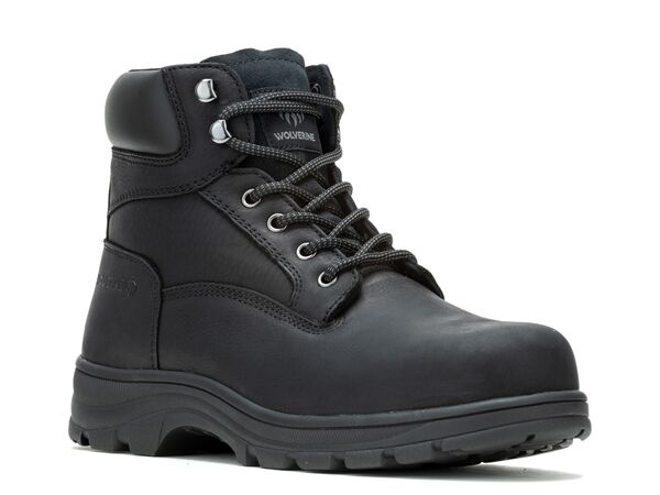 ウルヴァリン メンズ シューズ ブーツ・レインブーツ Wolverine Carlsbad Work Boot - Men Black ブラック