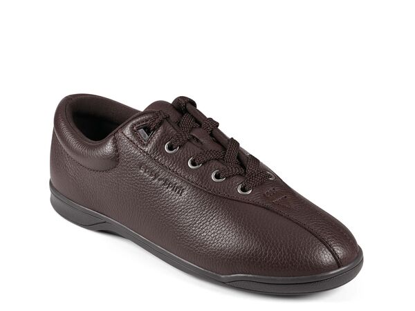 イージースピリット レディース シューズ スニーカー Easy Spirit AP1 Walking Sneaker Dark Brown Leather 赤銅色