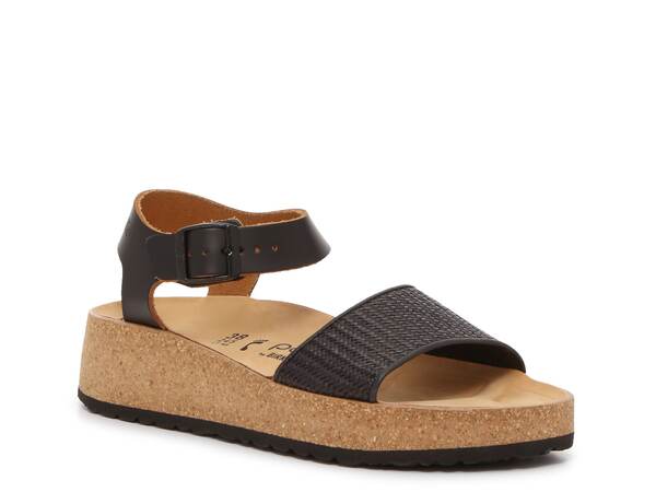ビルケンシュトック レディース シューズ サンダル プラットフォーム Papillio by Birkenstock Glenda Platform Sandal Black ブラック