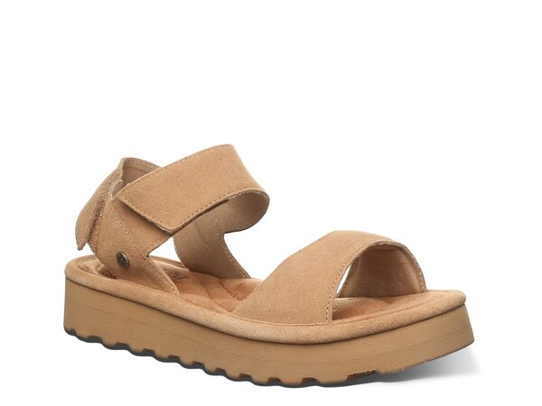 ベアパウ レディース シューズ サンダル Bearpaw Crest Sandal Iced Coffee Tan タン