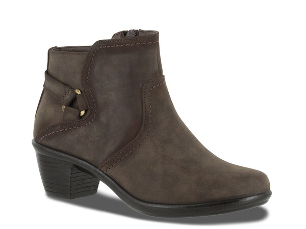 イージーストリート レディース シューズ ブーツ・レインブーツ Easy Street Dawnta Bootie Ash Brown アッシュ｜ReVida 店