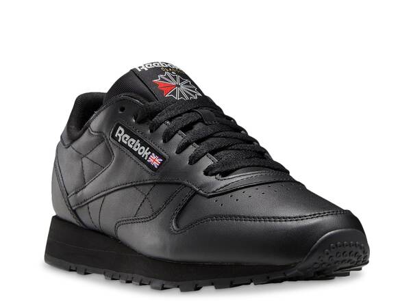 リーボック メンズ シューズ スニーカー レザー Reebok Classic Leather Sneaker - Men's Black ブラック