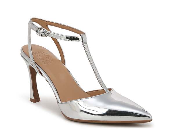 ナチュライザー レディース シューズ パンプス Naturalizer Astrid Pump Silver Metallic しろがね色