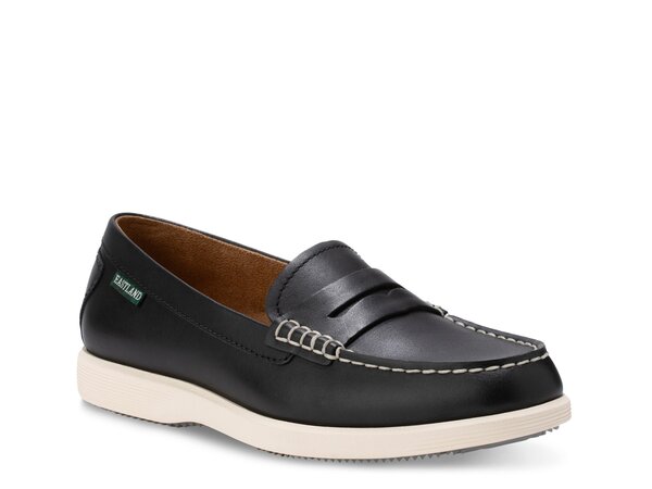 酵母菌地べた レディース シューズ スリッポン・ローファー Eastland Baldwin Penny Loafer - Women\u0027s Black Leather 黒いこと 靴-レディース靴-ローファー