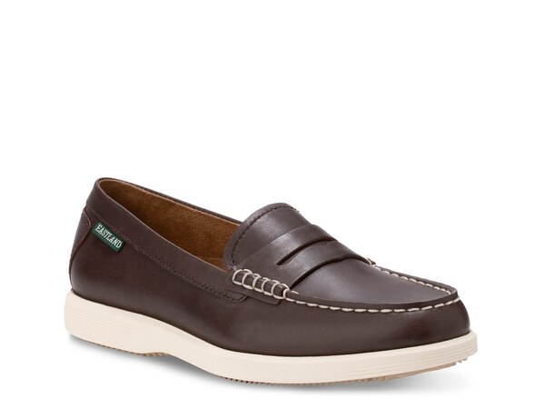 イーストランド レディース シューズ スリッポン・ローファー Eastland Baldwin Penny Loafer - Women's Dark Brown Leather ブラウン