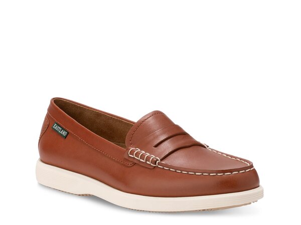 イーストランド レディース シューズ スリッポン・ローファー Eastland Baldwin Penny Loafer - Women's Tan Leather タン