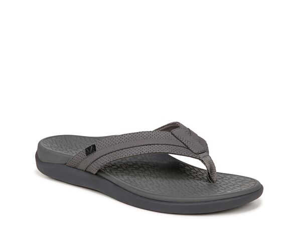 バイオニック メンズ シューズ サンダル Vionic Tide II Sandal - Men's Charcoal Grey Nubuck チャコール