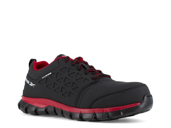 リーボック メンズ シューズ ブーツ・レインブーツ Reebok Work Sublite Cushion Composite Toe Work Boot - Men's Black ブラック