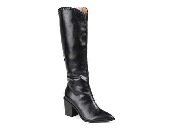 ジュルネ コレクション レディース シューズ ブーツ・レインブーツ Journee Collection Daria Wide Calf Boot Black ブラック|ReVida 店
