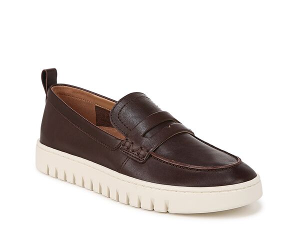 バイオニック レディース シューズ スリッポン・ローファー Vionic Uptown Penny Loafer Dark Brown 赤銅色 靴-ローファー-レディース靴