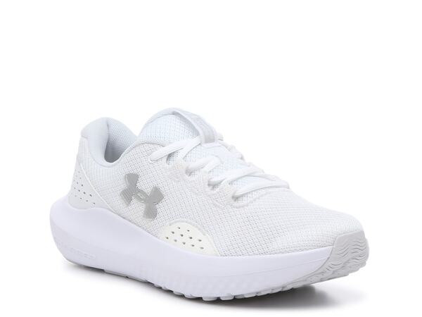 アンダーアーマー レディース シューズ スニーカー Under Armour Charged Surge 4 Running Shoe - Women's White/White ホワイト