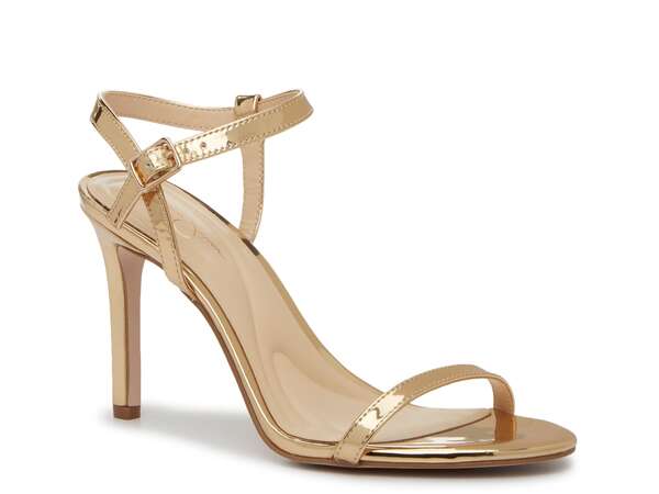 ジェシカシンプソン レディース シューズ サンダル Jessica Simpson Janova Sandal Gold Metallic ゴールド｜ReVida 店