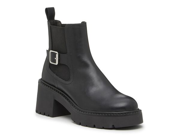 マッデンガール レディース シューズ ブーツ・レインブーツ チェルシー ブーツ Madden Girl Trophy Chelsea Bootie Black ブラック