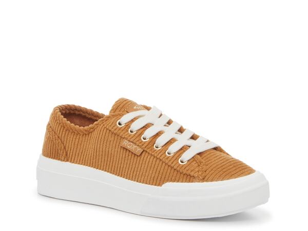 ロキシー レディース シューズ スニーカー Roxy Marina Sneaker - Women Mustard Ribbed マスタード