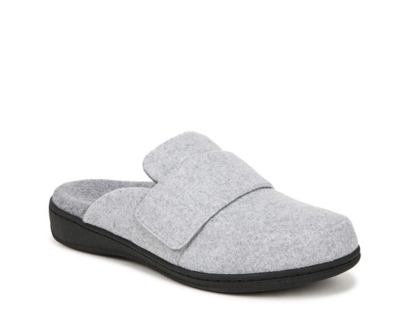 バイオニック レディース シューズ サンダル Vionic Gemma II Mule Light Grey Flannel グレー｜ReVida 店