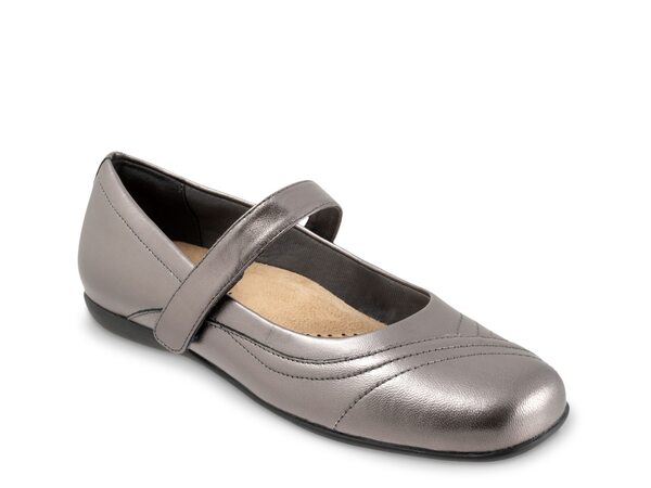 トロッターズ レディース シューズ パンプス Trotters Sherese Mary Jane Flat Pewter Metallic ピューター 27,548円