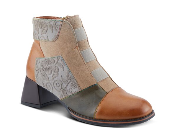スプリングステップ レディース シューズ ブーツ・レインブーツ L'Artiste by Spring Step Copine Bootie Tan タン|ReVida 店