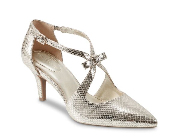 バンドリーノ レディース シューズ パンプス Bandolino Zeffer Pump Gold Metallic ゴールド|ReVida 店