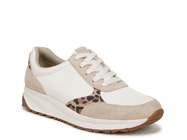 ナチュライザー レディース シューズ スニーカー Naturalizer Shay Sneaker Off White/Beige/Leopard Print 象牙色