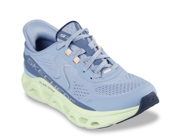スケッチャーズ レディース シューズ スニーカー Skechers Hands Free Slip-ins: Glide-Step Altus Sneaker - Women\u0027s Light Blue 青み