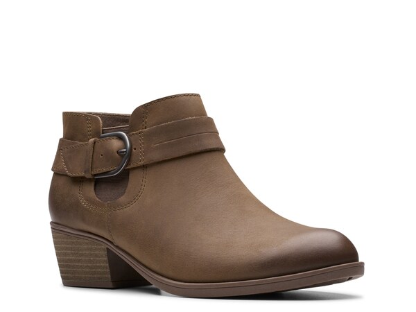 クラークス レディース シューズ ブーツ・レインブーツ Clarks Charlten Rae Bootie Brown ブラウン