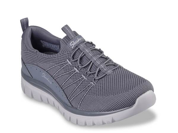 スケッチャーズ レディース シューズ スニーカー Skechers Graceful Picture Perfect Sneaker - Women's Charcoal チャコール 14,058円