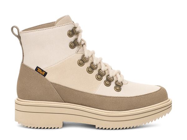 テバ レディース シューズ ブーツ・レインブーツ Teva Midform Bootie Ivory/Taupe アイボリー