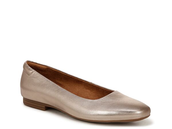 ナチュライザー レディース シューズ パンプス Naturalizer Kelly Ballet Flat Gold Metallic ゴールド