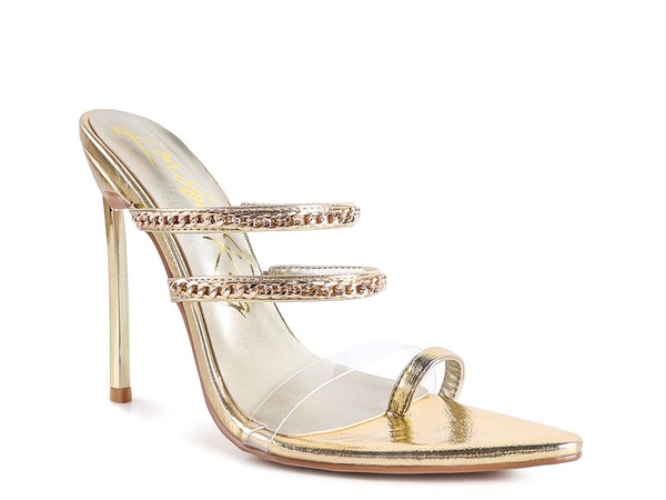 ロンドンラグ レディース シューズ サンダル London Rag Tickle Me Sandal Gold Metallic ゴールド｜ReVida 店