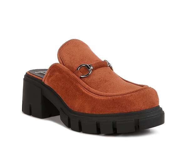 ロンドンラグ レディース シューズ スリッポン・ローファー プラットフォーム London Rag Prosper Platform Mule Tan タン