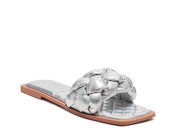 ロンドンラグ レディース シューズ サンダル London Rag Marcue Sandal Silver Metallic シルバー|ReVida 店