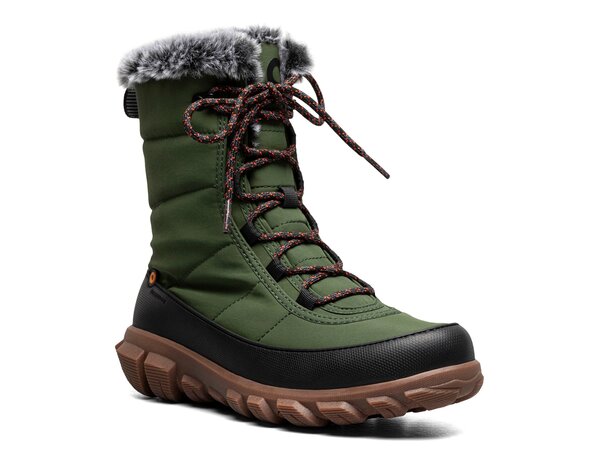 ボグス レディース シューズ ブーツ・レインブーツ Bogs Cedar Quilt Snow Boot - Women's Dark Green グリーン｜ReVida 店