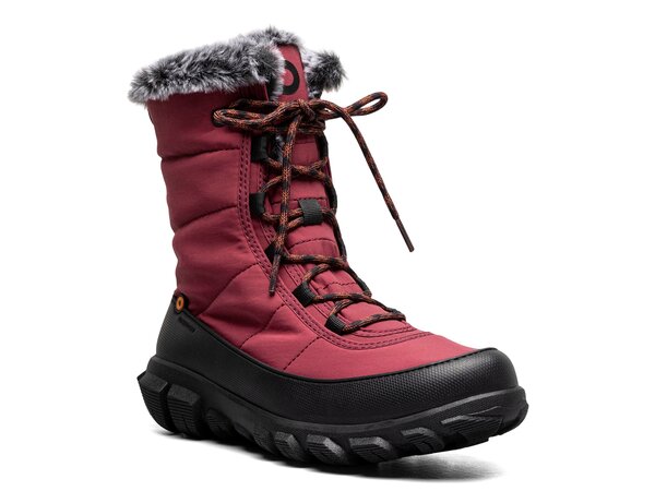 ボグス レディース シューズ ブーツ・レインブーツ Bogs Cedar Quilt Snow Boot - Women's Red レッド|ReVida 店