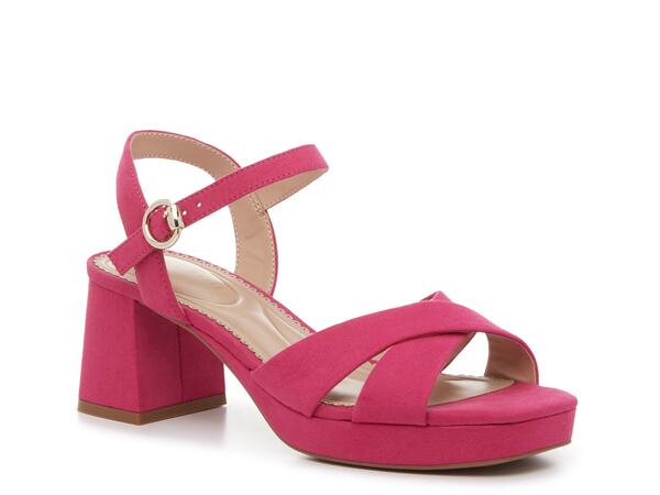 ケリー＆ケイティ レディース シューズ サンダル プラットフォーム Kelly & Katie Liliena Platform Sandal Fuchsia Fabric フューシャ