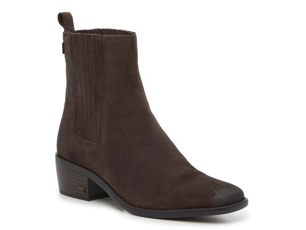 サムエデルマン レディース シューズ ブーツ・レインブーツ Sam Edelman Bronson Bootie Mocha Dark Brown ブラウン｜ReVida 店