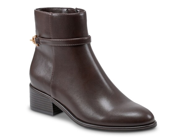 バンドリーノ レディース シューズ ブーツ・レインブーツ Bandolino Despina Bootie Dark Brown 赤銅色