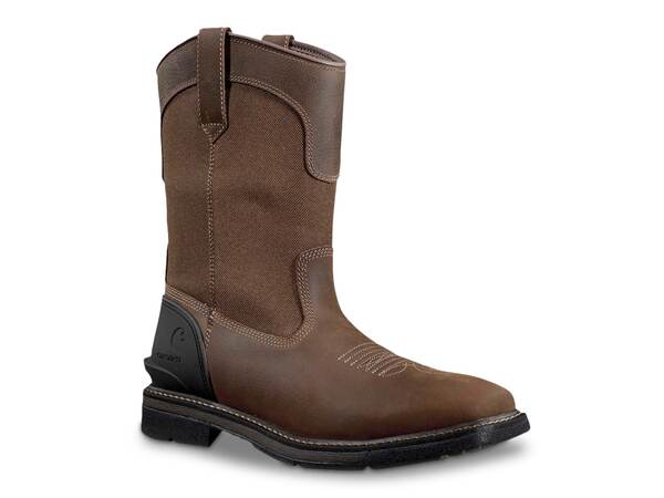 鉄道車両ハート形 メンズ シューズ ブーツ・レインブーツ Carhartt Montana Work Boot Dark Brown 赤銅色