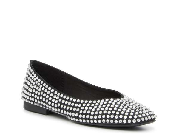 スティーブ マデン レディース シューズ パンプス Steve Madden Delphine Flat Black ブラック|ReVida 店