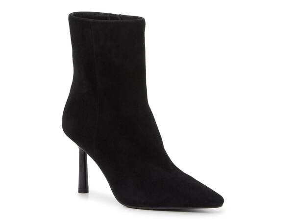スティーブ マデン レディース シューズ ブーツ・レインブーツ Steve Madden Ceremonie Bootie Black Suede ブラック｜ReVida 店