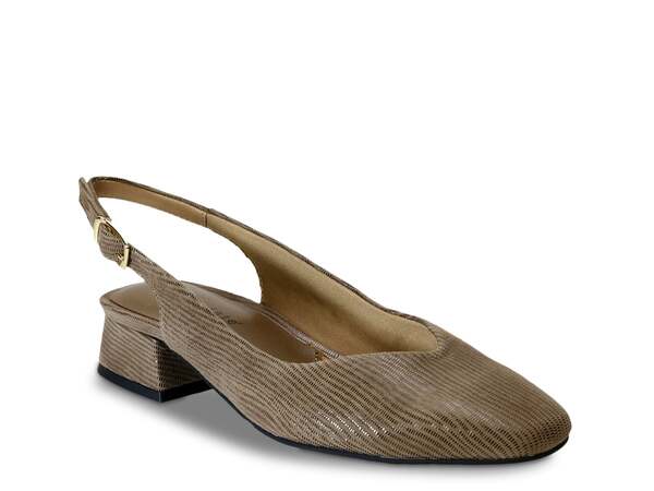 ダイビッドテイト レディース シューズ パンプス David Tate Swing Pump Taupe Lizard Print トープ
