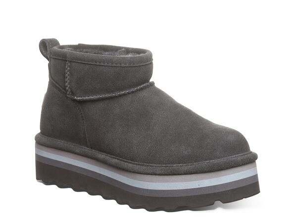 ベアパウ レディース シューズ ブーツ・レインブーツ Bearpaw Retro Shorty Bootie Grey グレー 15,600円