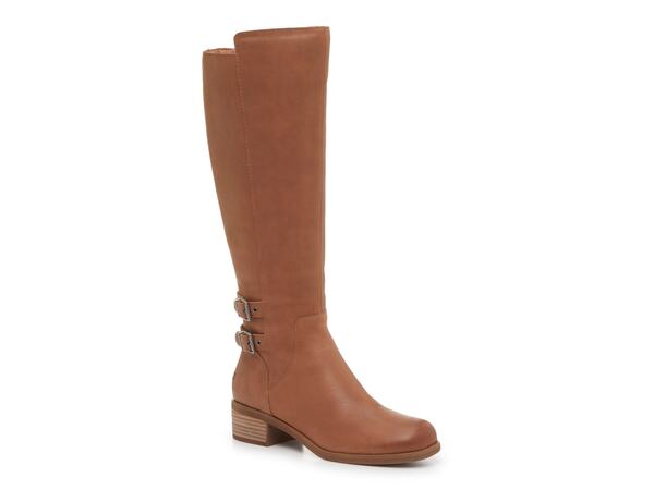 ラッキーブランド レディース シューズ ブーツ・レインブーツ Lucky Brand Izbella Riding Boot Cognac｜ReVida 店