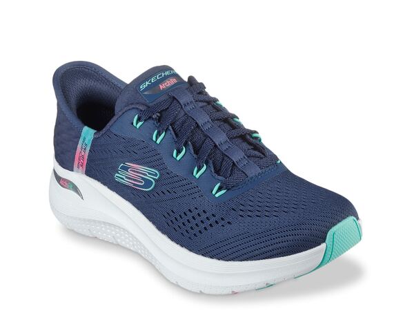 スケッチャーズ レディース シューズ スニーカー Skechers Slip-insR Arch FitR 2.0 Easy Chic Sneaker - Women\u0027s Grey 薄墨色