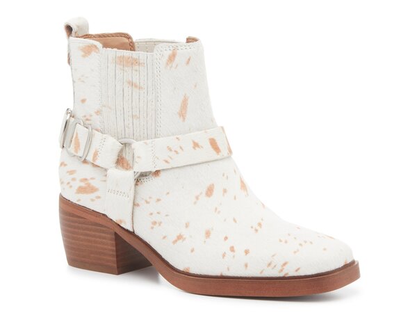 サムエデルマン レディース シューズ ブーツ・レインブーツ Sam Edelman Bellamie Bootie Ivory/Natural Tan Animal Print アイボリー